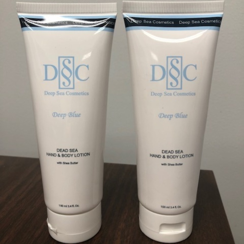 Deep Sea Cosmetics Blue Dead Sea Hand Body Lotion
